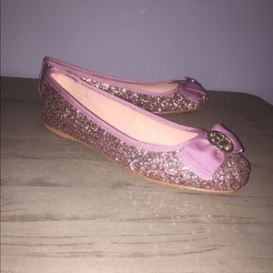 *SOLD* NEW Kate Spade Rose Gold Glitter Fontan